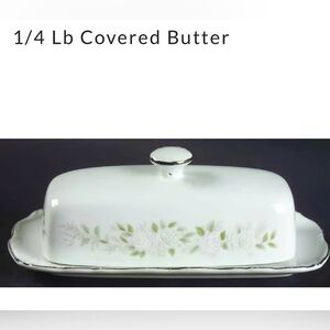 Vintage Sheffield Classic 501 Pattern China Porcelain Butter Dish Made in‎ Japan